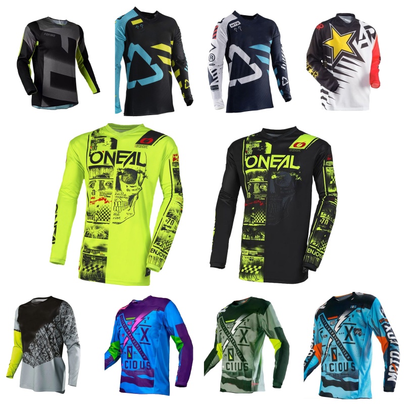 Motorcycle Gear For Woman - 通気性速乾モトクロスジャージ男性女性オフロードオートバイ MX シャツ MTB ダウンヒルサイクリング長袖レーシングギア