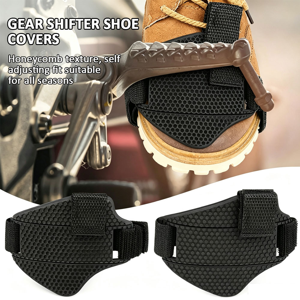 Motorcycle Gear Lever Extender - 防塵オートバイシフトパッドゴムブーツ保護カバー調整可能なオートバイシューズ保護ギアシフタープロテクターカバー
