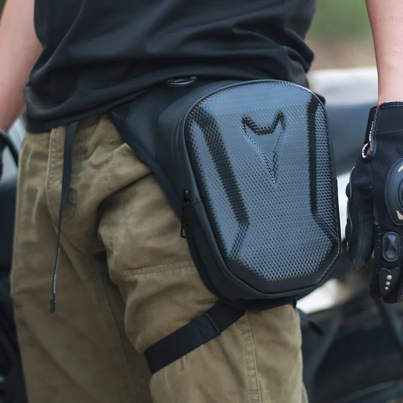 Motorcycle Gear Companies - オートバイレッグタンクバッグ防水ウエストパッククロスボディライダーバイカードロップ太ももモトクロスモトギア男性女性