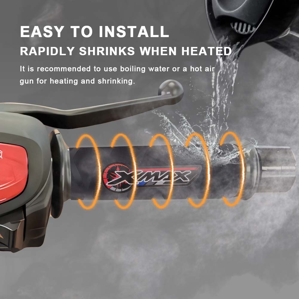 ノンスリップオートバイ熱収縮ハンドルバーカバーアクセサリーヤ - Handlebar Grip Heated のレビューと価格