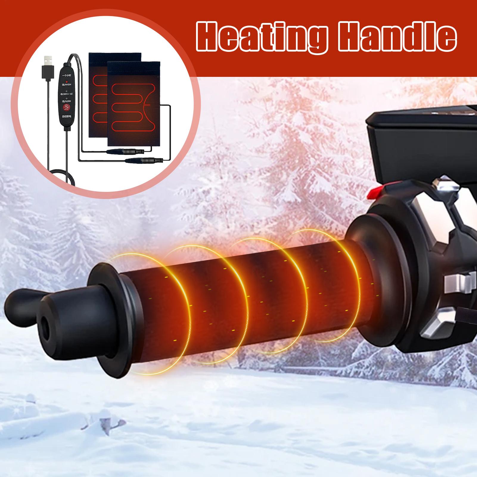 5V 加熱されたオートバイグリップ USB 加熱されたハンド - Handlebar Grip Heated のレビューと価格