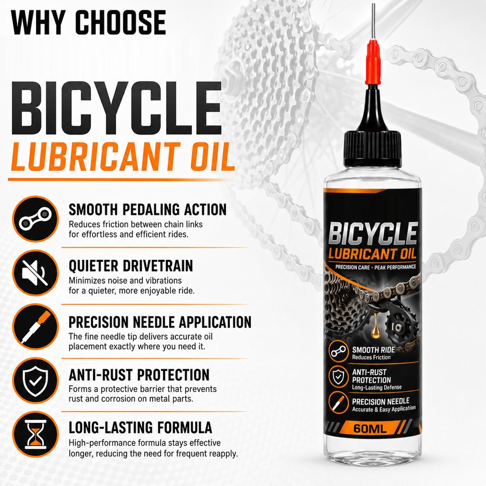 バイクチェーン潤滑剤 60 ミリリットル自転車メンテナンスグ - Motorcycle Gear Oil For Chain のレビューと価格