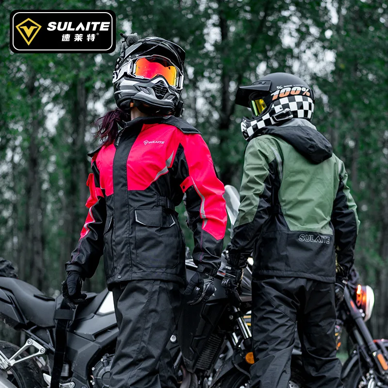 男性と女性のためのオートバイのライダーレインコート,レインコ - Motorcycle Gear Mens のレビューと価格