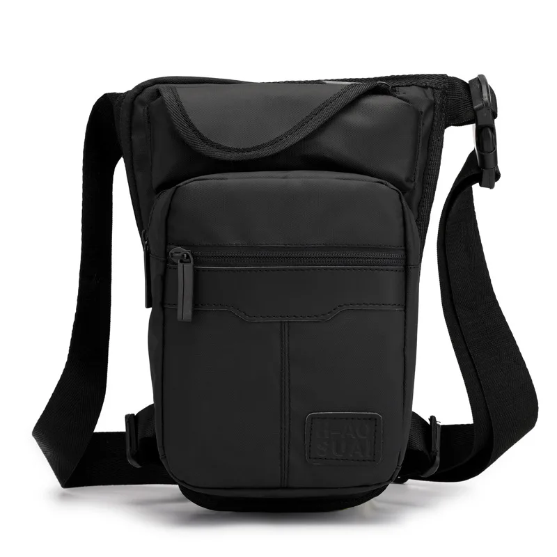 高品質ナイロン男性ドロップレッグバッグファニーパックオートバ - Motorcycle Gear Backpack のレビューと価格