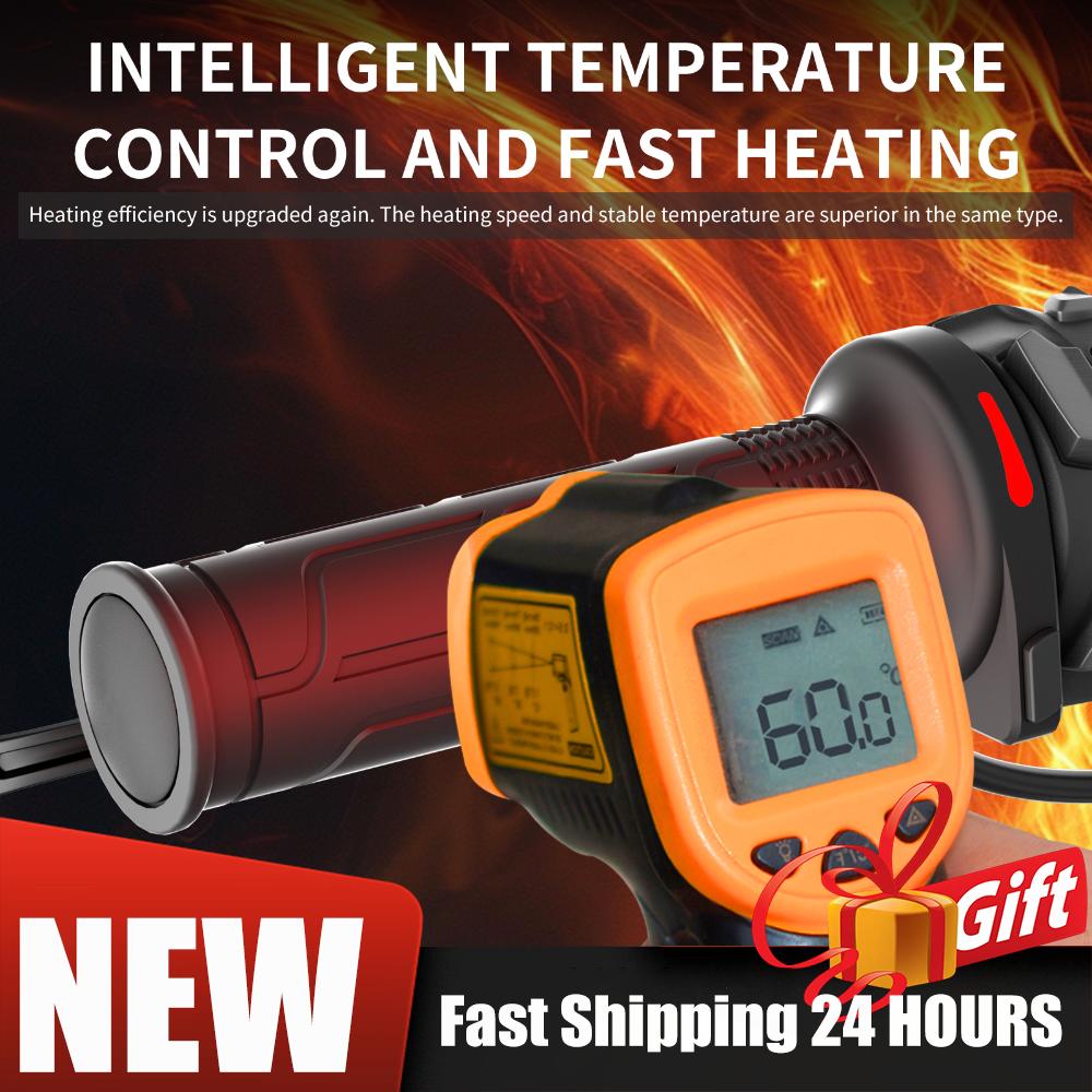 DC 12V オートバイハンドルバーヒーターホットグリップハ - Handlebar Grip Heated のレビューと価格