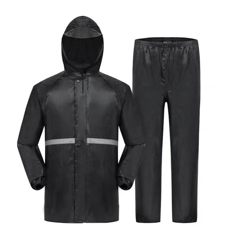 男性と女性のための防水フード付きコートとパンツ,反射ストリッ - Motorcycle Gear Mens のレビューと価格