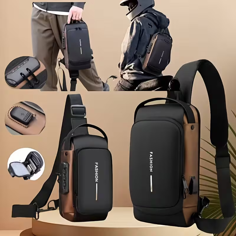 ロック可能なジッパー付き盗難防止バイク用バックパック – 通 - Motorcycle Gear Backpack のレビューと価格