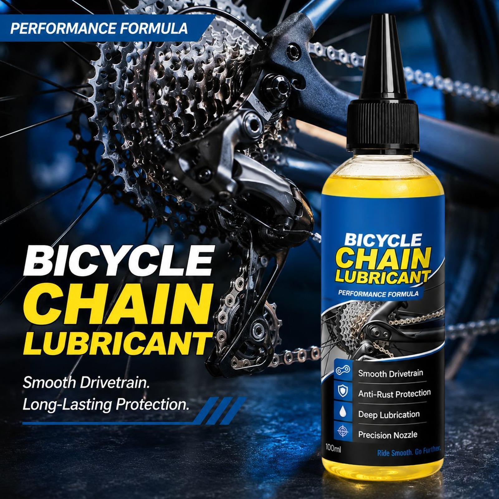 自転車用チェーン潤滑油 100ml。長期間効果が持続し、錆を - Motorcycle Gear Oil For Chain のレビューと価格