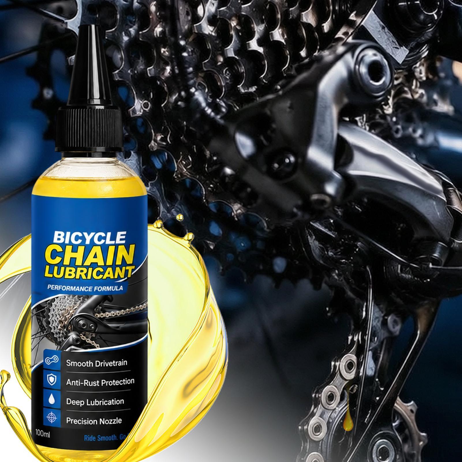 自転車用チェーン潤滑油 100ml。長期間効果が持続し、錆を - Motorcycle Gear Oil For Chain のレビューと価格