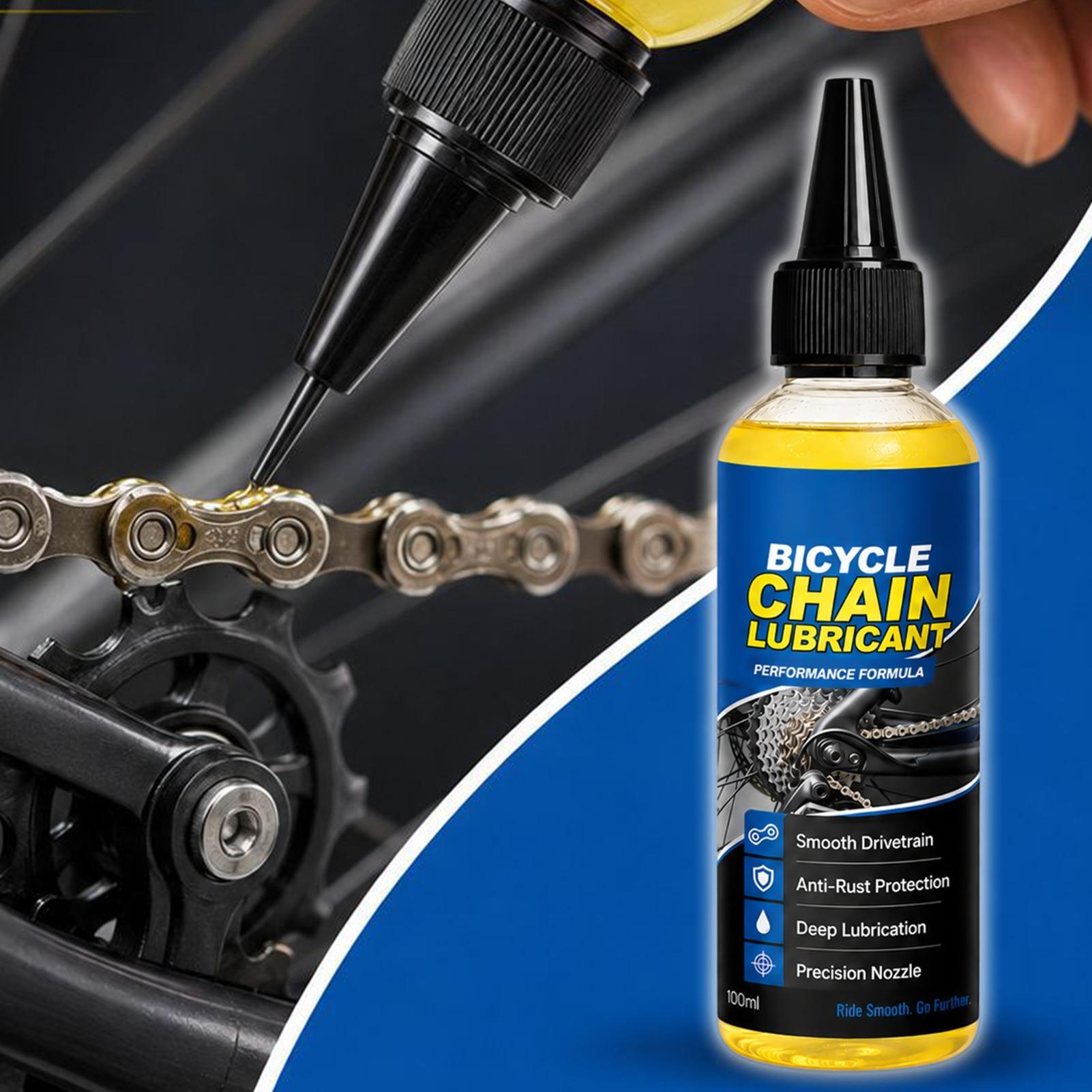 自転車用チェーン潤滑油 100ml。長期間効果が持続し、錆を - Motorcycle Gear Oil For Chain のレビューと価格