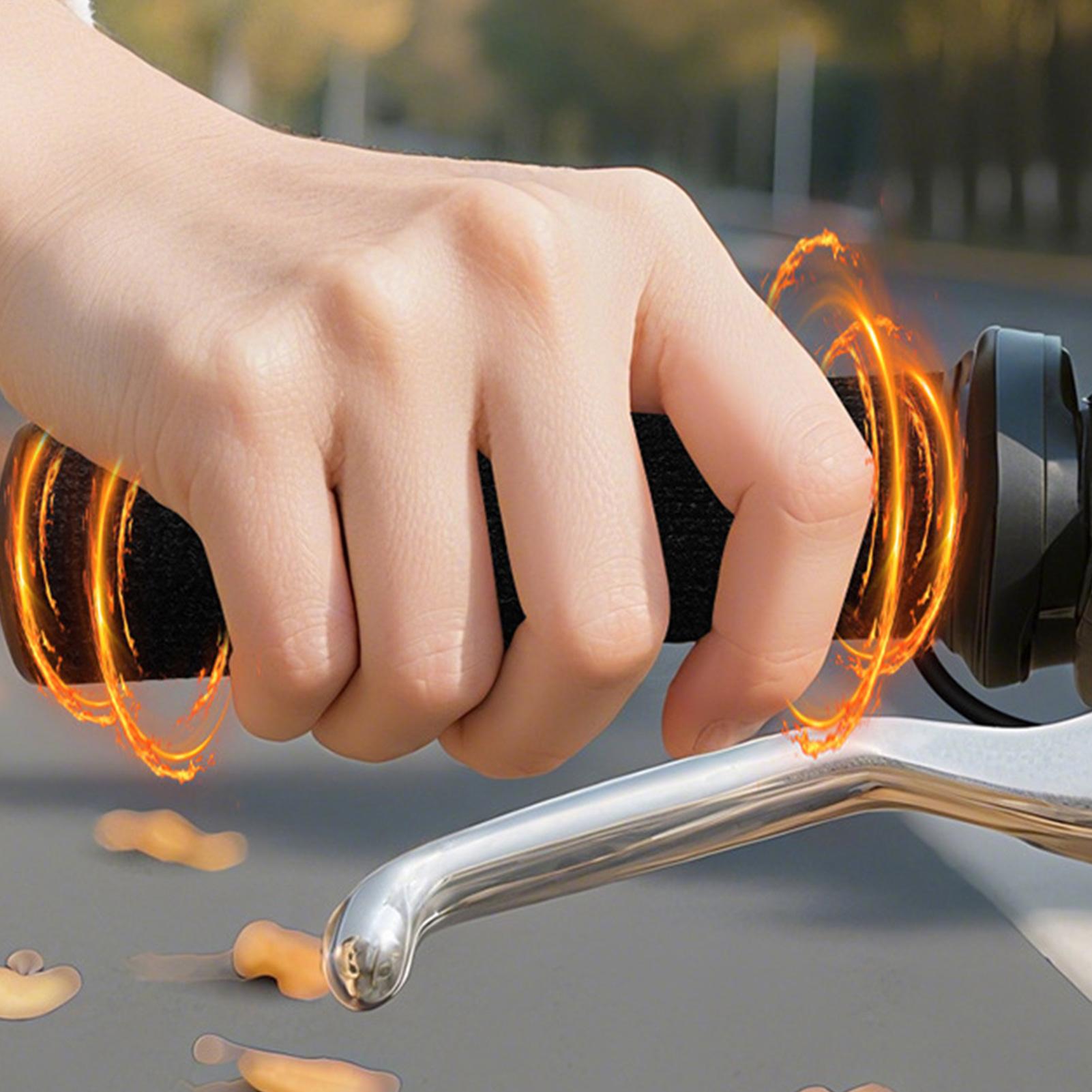 オートバイ用ヒートグリップ 3段階温度調節 5V USBポー - Handlebar Grip Heated のレビューと価格