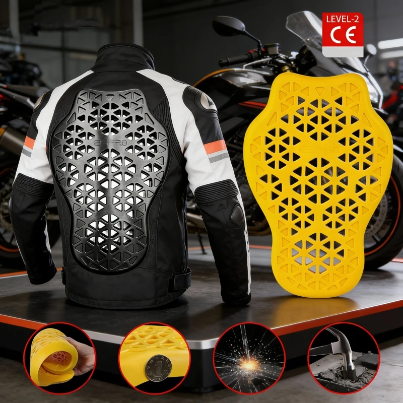 オートバイ用保護具セット：背中、肩、肘プロテクター5個；膝と - Motorcycle Gear For Woman のレビューと価格