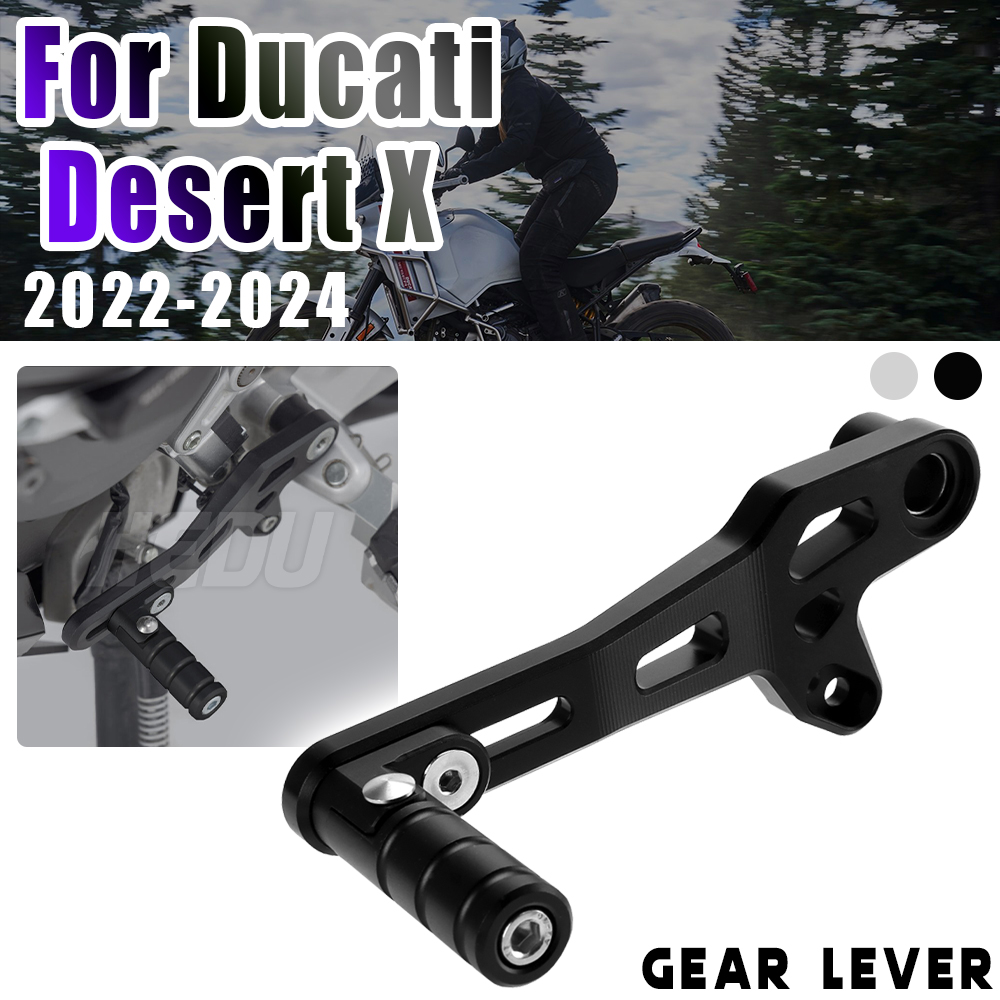 DesertX オートバイ調整可能な折りたたみギアシフターシ - Motorcycle Gear Lever Extender のレビューと価格