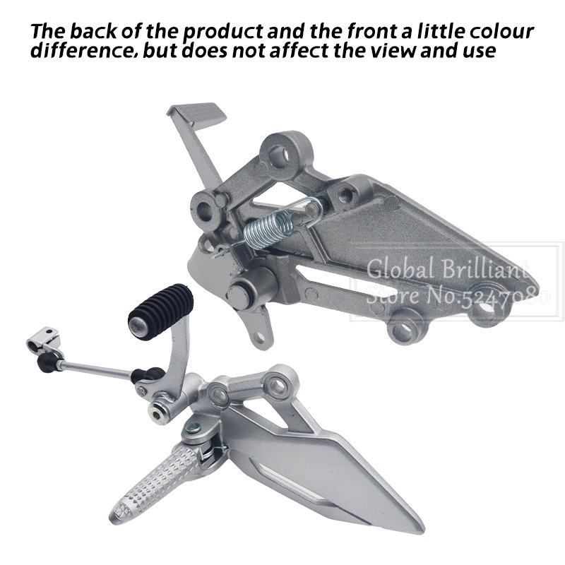 オートバイフットペダルフットペグシフター調整可能なリアセット - Motorcycle Gear Lever Extender のレビューと価格