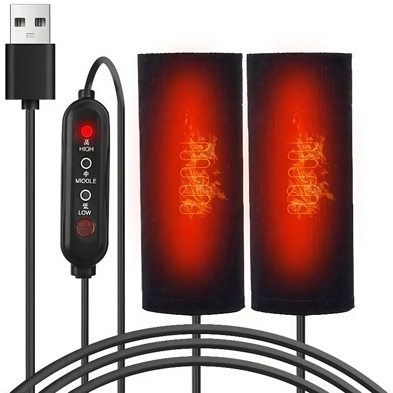 オートバイ用ヒートグリップカバー USB 電熱自転車バイクモ - Handlebar Grip Heated のレビューと価格