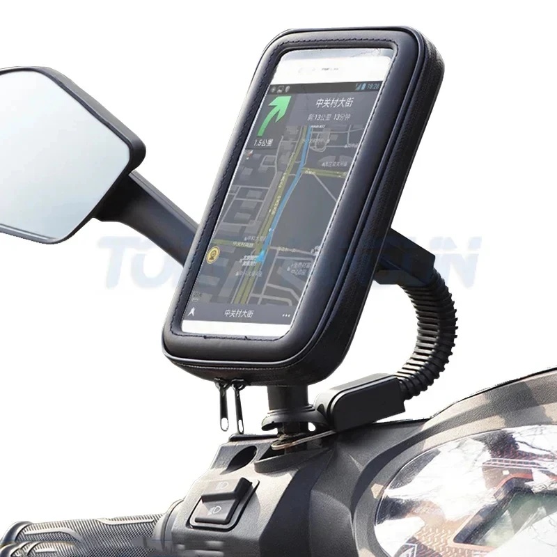 バイク用携帯電話ホルダー、iPhone対応モバイルスタンド、 - Motorcycle Gear Backpack のレビューと価格