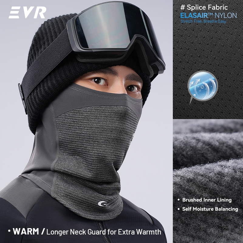 EVR 冬用ウールフェイスマスク ネックゲイター 防風 保温 - Motorcycle Gear For Woman のレビューと価格